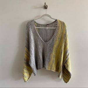 Free People Oversize Knitted Sweater